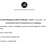 Summer 2020 job offers - Les Terrasses du Bout du Monde